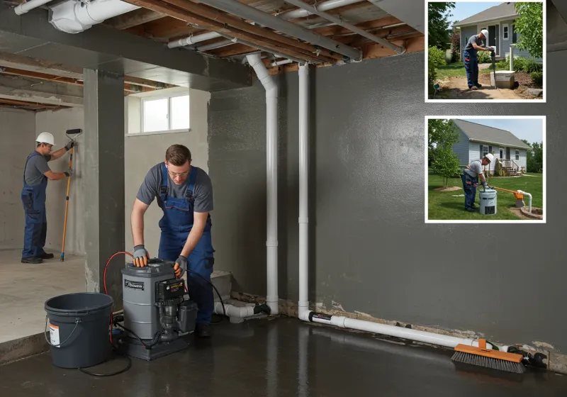 Basement Waterproofing and Flood Prevention process in Monroe City, MO